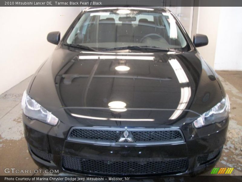 Tarmac Black Pearl / Black 2010 Mitsubishi Lancer DE