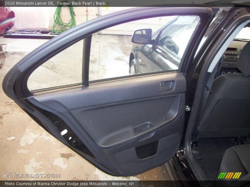 Tarmac Black Pearl / Black 2010 Mitsubishi Lancer DE