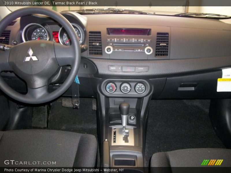 Tarmac Black Pearl / Black 2010 Mitsubishi Lancer DE