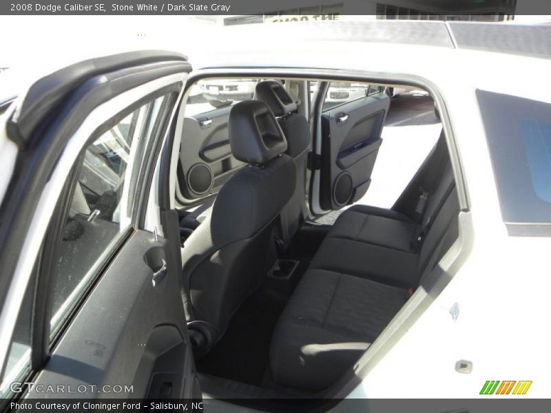 Stone White / Dark Slate Gray 2008 Dodge Caliber SE