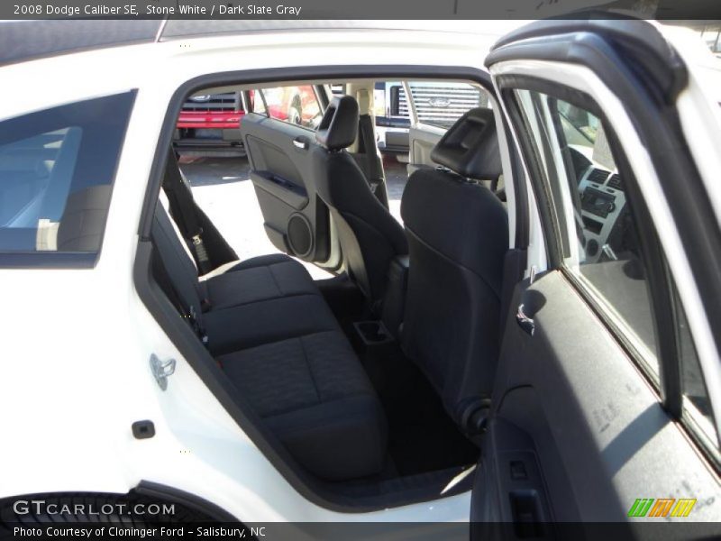 Stone White / Dark Slate Gray 2008 Dodge Caliber SE