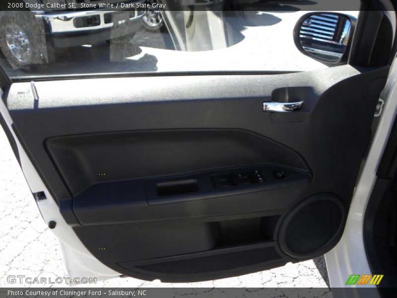 Stone White / Dark Slate Gray 2008 Dodge Caliber SE