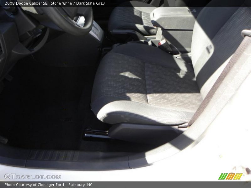 Stone White / Dark Slate Gray 2008 Dodge Caliber SE