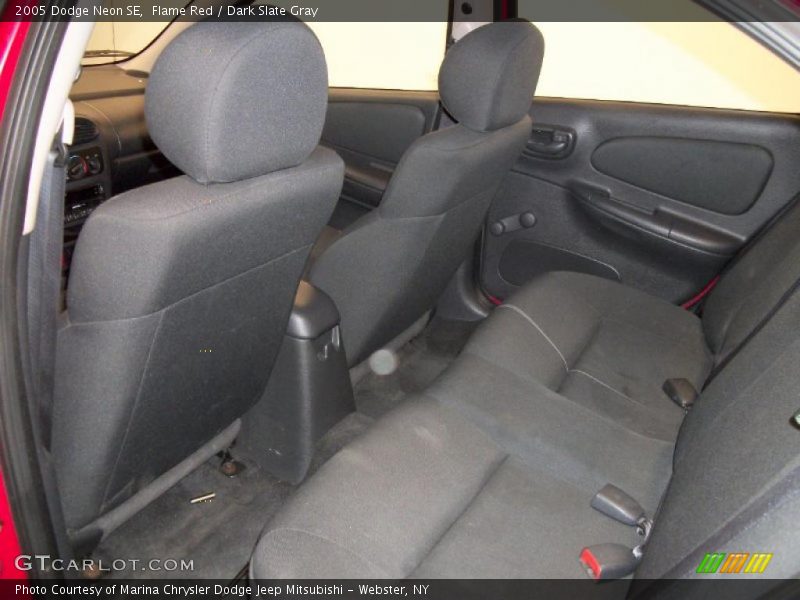 Flame Red / Dark Slate Gray 2005 Dodge Neon SE