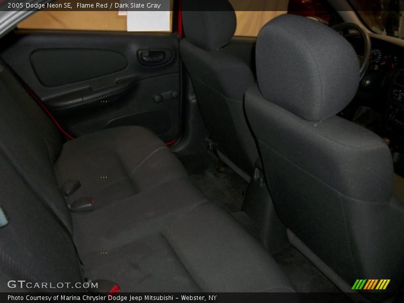 Flame Red / Dark Slate Gray 2005 Dodge Neon SE