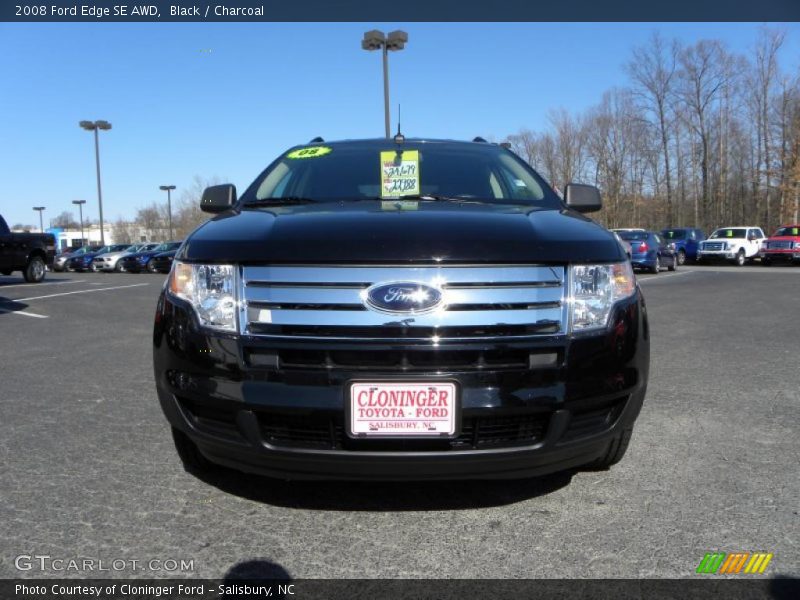 Black / Charcoal 2008 Ford Edge SE AWD