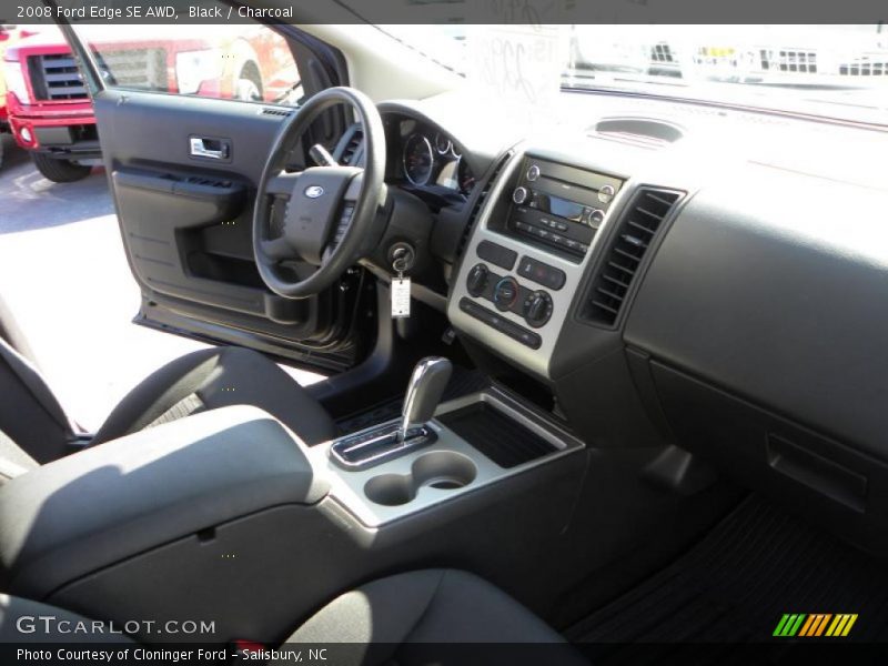 Black / Charcoal 2008 Ford Edge SE AWD
