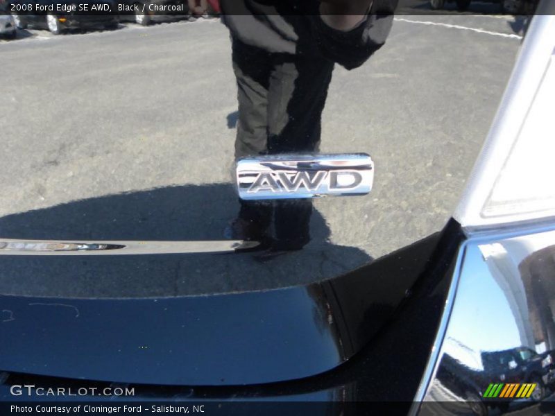 Black / Charcoal 2008 Ford Edge SE AWD