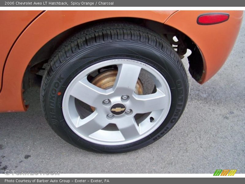 Spicy Orange / Charcoal 2006 Chevrolet Aveo LT Hatchback