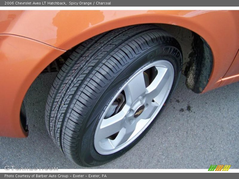 Spicy Orange / Charcoal 2006 Chevrolet Aveo LT Hatchback