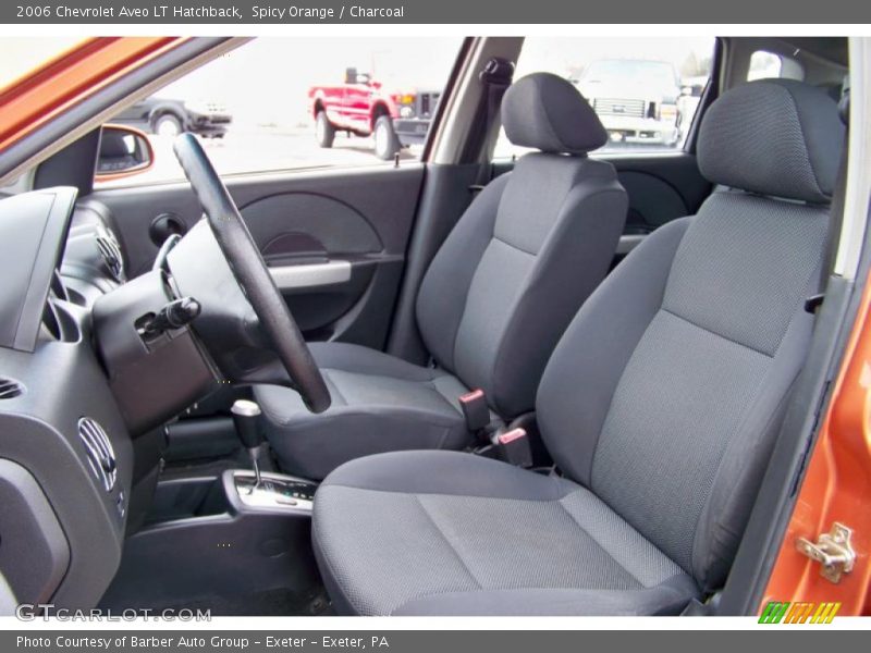 Spicy Orange / Charcoal 2006 Chevrolet Aveo LT Hatchback