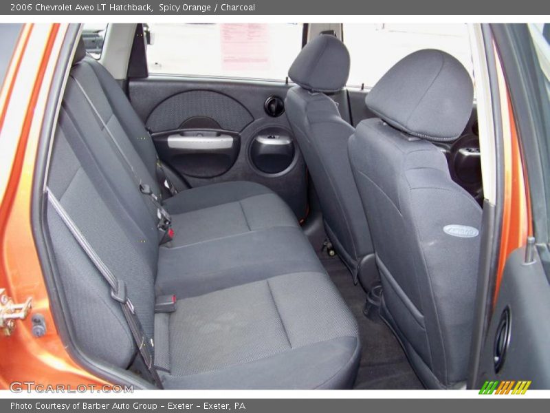 Spicy Orange / Charcoal 2006 Chevrolet Aveo LT Hatchback