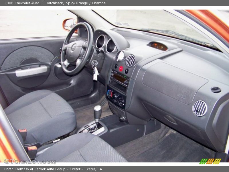 Spicy Orange / Charcoal 2006 Chevrolet Aveo LT Hatchback