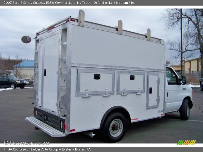 Oxford White / Medium Flint 2007 Ford E Series Cutaway E350 Commercial Utility Truck