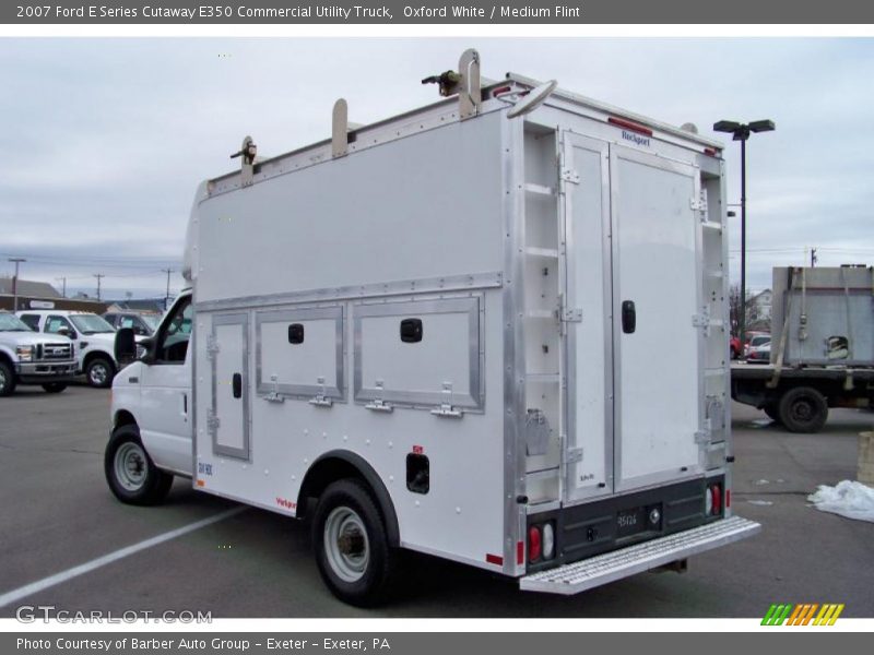 Oxford White / Medium Flint 2007 Ford E Series Cutaway E350 Commercial Utility Truck