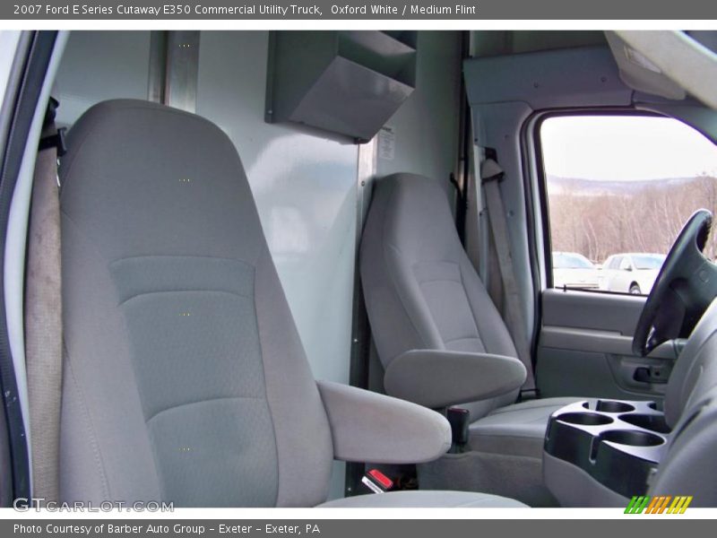 Oxford White / Medium Flint 2007 Ford E Series Cutaway E350 Commercial Utility Truck