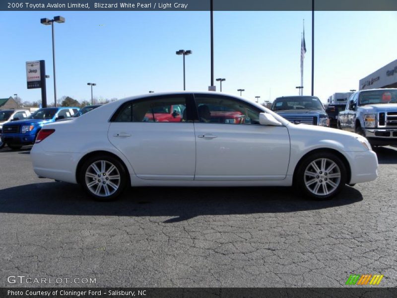 Blizzard White Pearl / Light Gray 2006 Toyota Avalon Limited