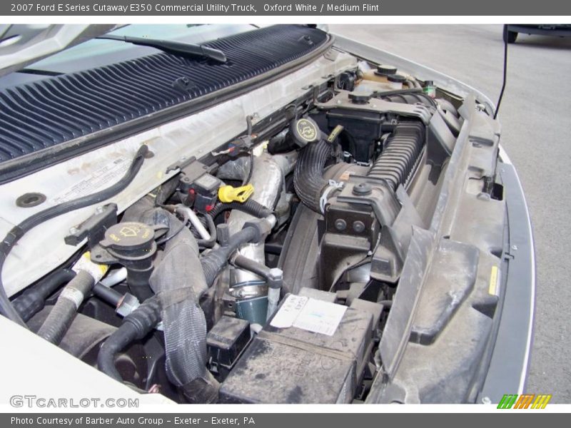 Oxford White / Medium Flint 2007 Ford E Series Cutaway E350 Commercial Utility Truck