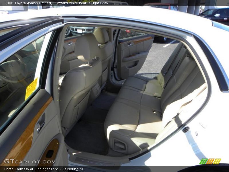 Blizzard White Pearl / Light Gray 2006 Toyota Avalon Limited