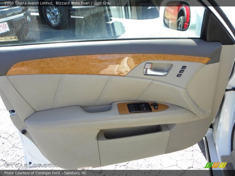 Blizzard White Pearl / Light Gray 2006 Toyota Avalon Limited
