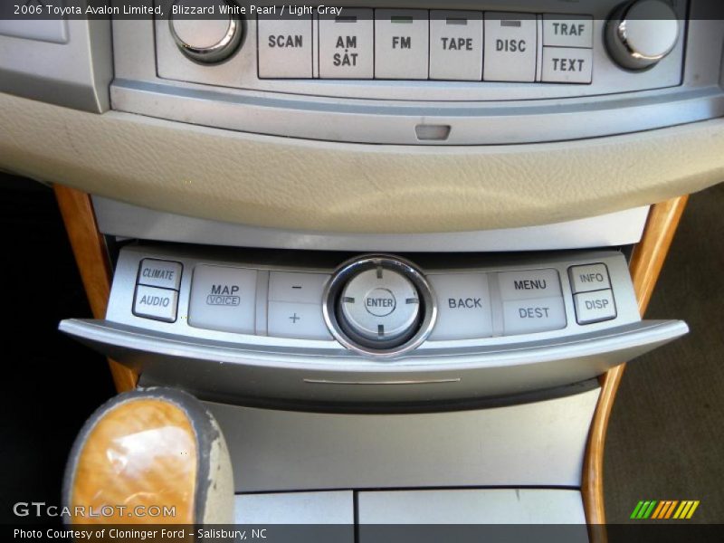 Blizzard White Pearl / Light Gray 2006 Toyota Avalon Limited