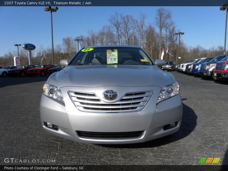 Titanium Metallic / Ash 2007 Toyota Camry XLE V6