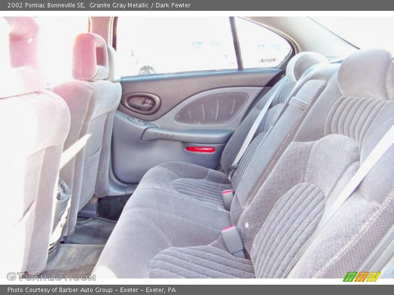 Granite Gray Metallic / Dark Pewter 2002 Pontiac Bonneville SE