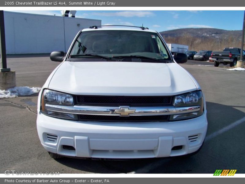 Summit White / Light Gray 2005 Chevrolet TrailBlazer LS 4x4