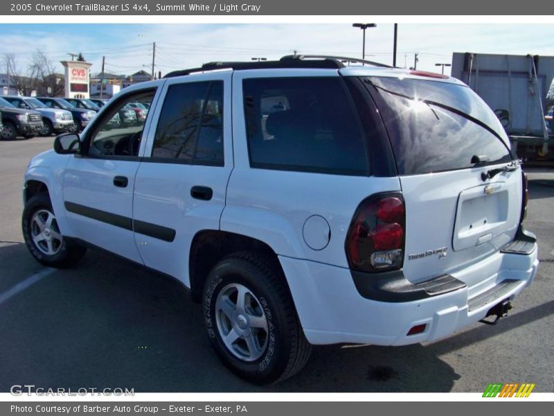 Summit White / Light Gray 2005 Chevrolet TrailBlazer LS 4x4