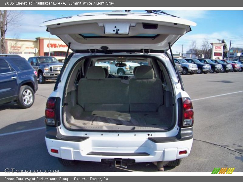 Summit White / Light Gray 2005 Chevrolet TrailBlazer LS 4x4