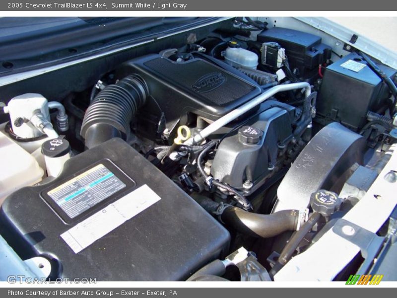 Summit White / Light Gray 2005 Chevrolet TrailBlazer LS 4x4