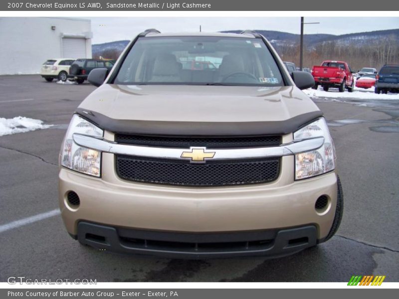 Sandstone Metallic / Light Cashmere 2007 Chevrolet Equinox LS AWD