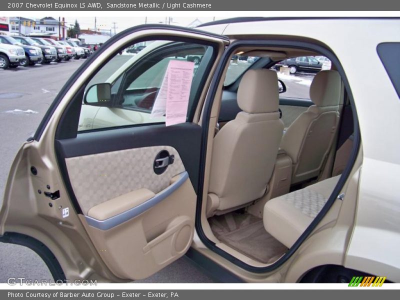 Sandstone Metallic / Light Cashmere 2007 Chevrolet Equinox LS AWD
