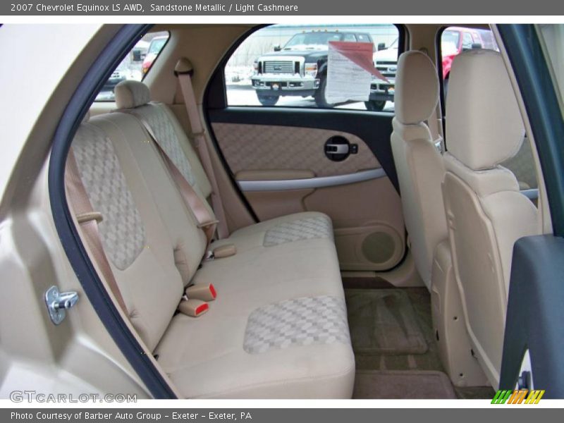 Sandstone Metallic / Light Cashmere 2007 Chevrolet Equinox LS AWD
