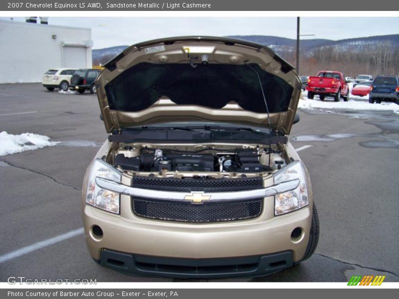 Sandstone Metallic / Light Cashmere 2007 Chevrolet Equinox LS AWD