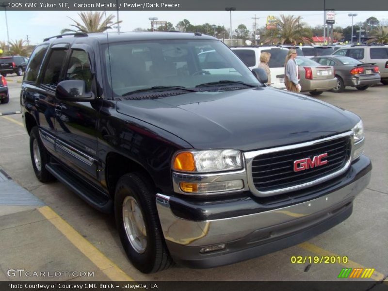 Carbon Metallic / Pewter/Dark Pewter 2005 GMC Yukon SLE
