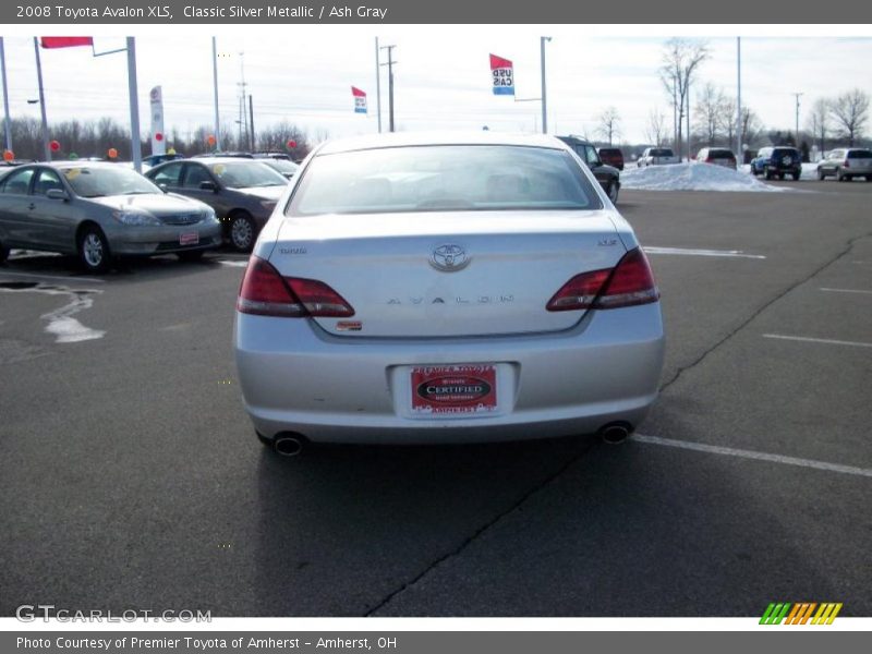 Classic Silver Metallic / Ash Gray 2008 Toyota Avalon XLS