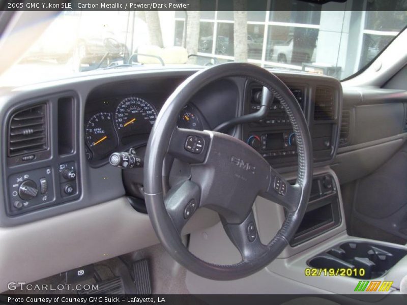 Carbon Metallic / Pewter/Dark Pewter 2005 GMC Yukon SLE