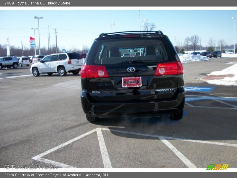 Black / Stone 2009 Toyota Sienna CE