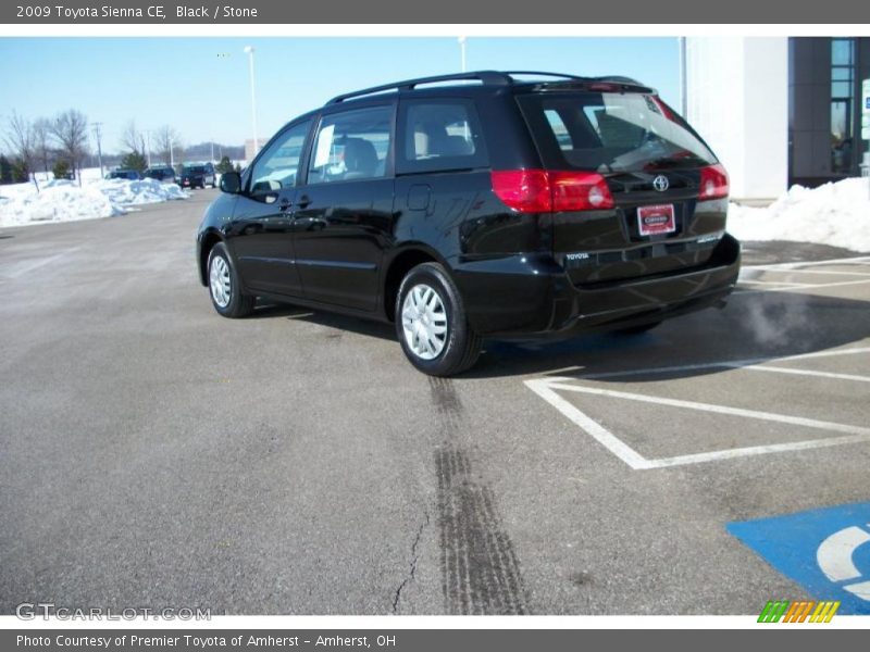 Black / Stone 2009 Toyota Sienna CE