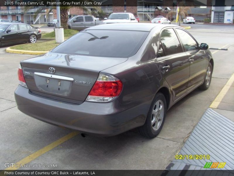 Phantom Gray Pearl / Dark Gray 2005 Toyota Camry LE