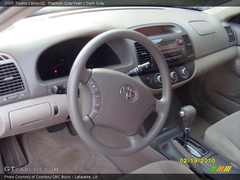 Phantom Gray Pearl / Dark Gray 2005 Toyota Camry LE