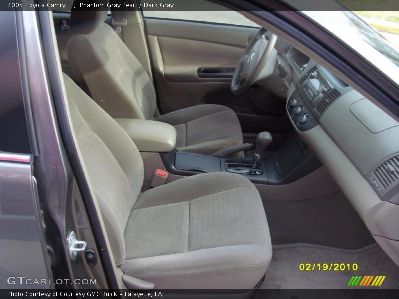 Phantom Gray Pearl / Dark Gray 2005 Toyota Camry LE