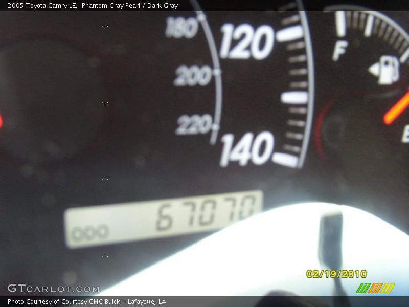 Phantom Gray Pearl / Dark Gray 2005 Toyota Camry LE