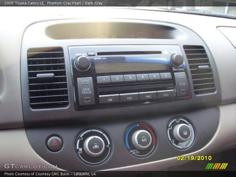 Phantom Gray Pearl / Dark Gray 2005 Toyota Camry LE