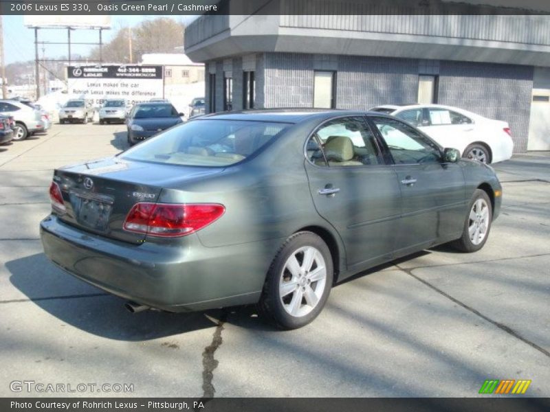 Oasis Green Pearl / Cashmere 2006 Lexus ES 330