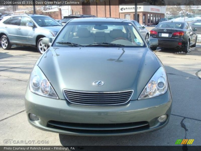 Oasis Green Pearl / Cashmere 2006 Lexus ES 330