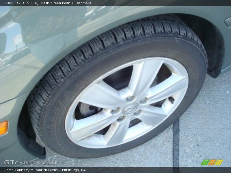 Oasis Green Pearl / Cashmere 2006 Lexus ES 330