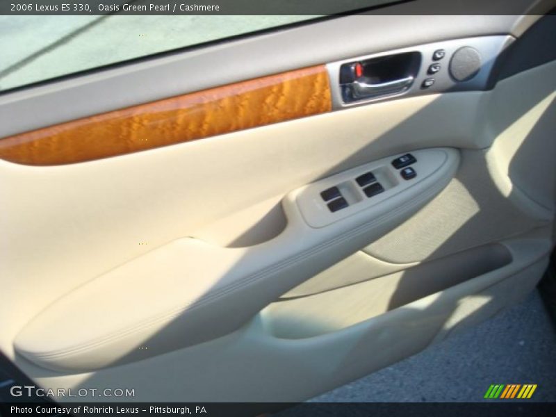 Oasis Green Pearl / Cashmere 2006 Lexus ES 330