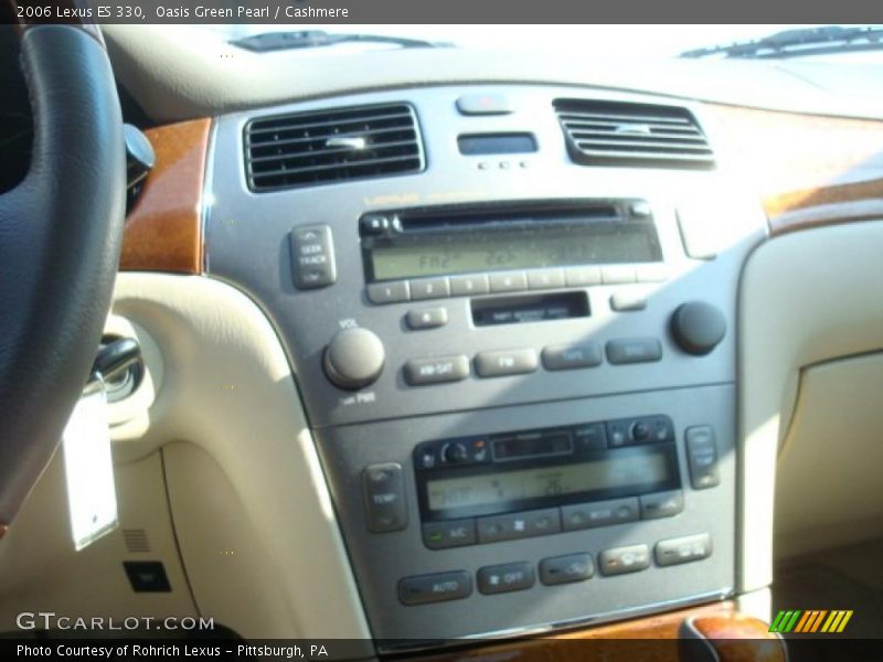 Oasis Green Pearl / Cashmere 2006 Lexus ES 330
